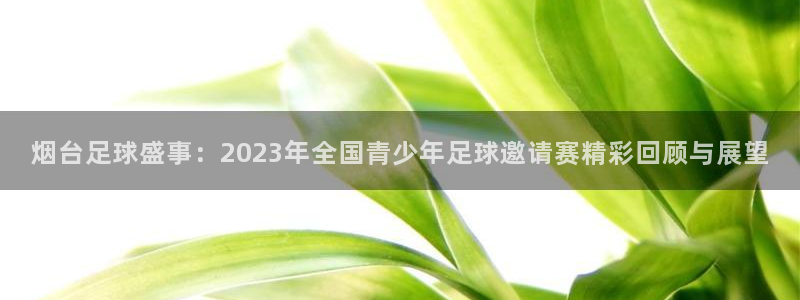  烟台足球盛事：2023年全国青少年足球邀请赛精彩回顾与展望