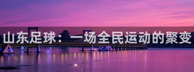 山东足球：一场全民运动的聚变